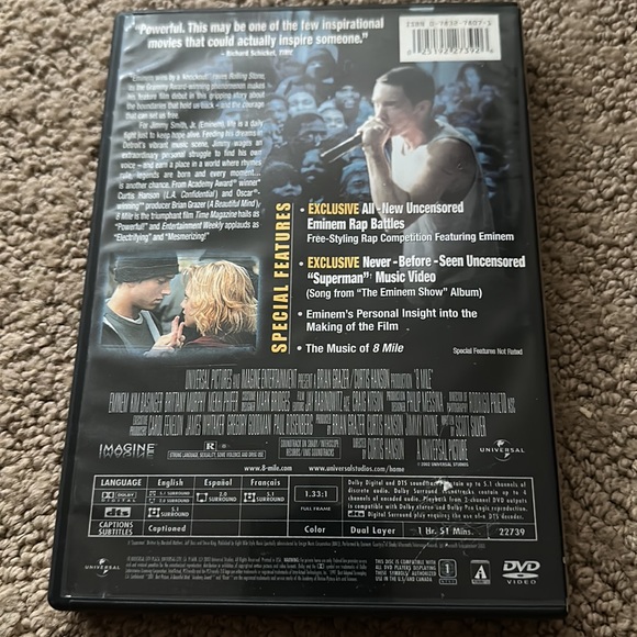 8 Mile DVD Eminem - Picture 5 of 5